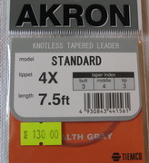 akron standart 7,5 ft 4X Tiemco